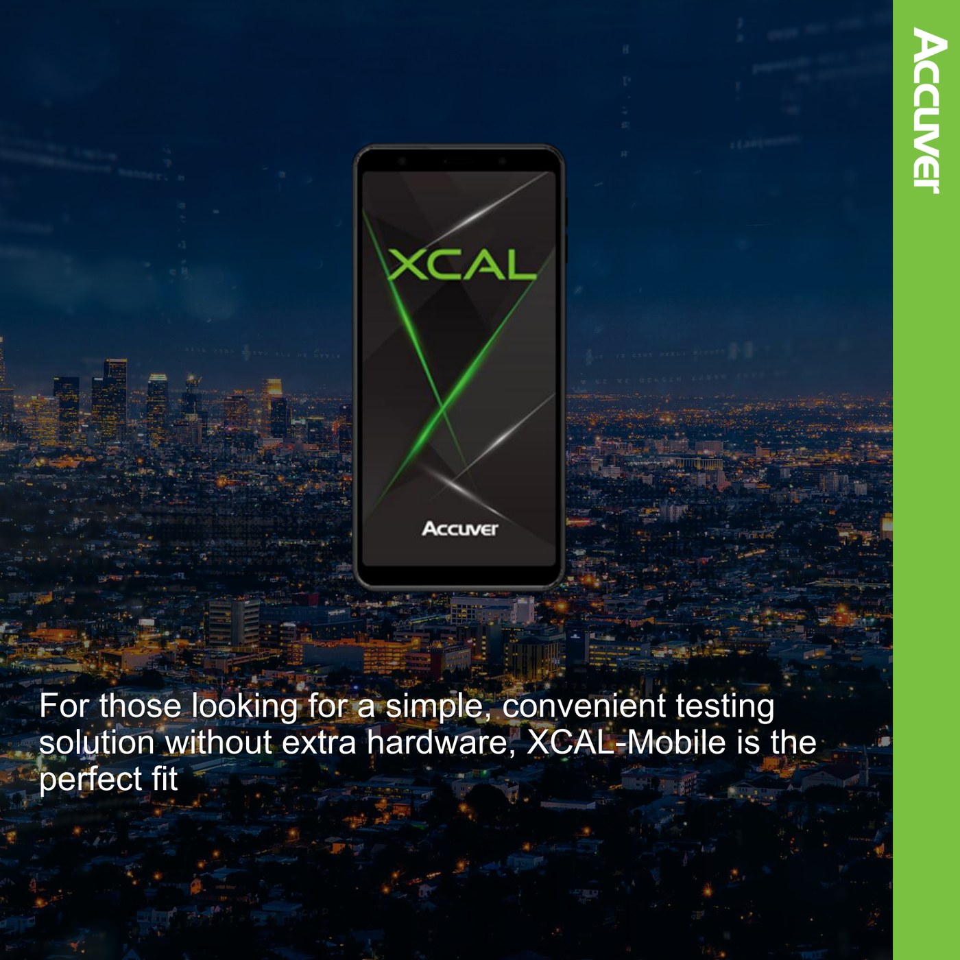 Mobile network testing doesn’t always need complex hardware. XCAL-Mobile turns your everyd slide 3