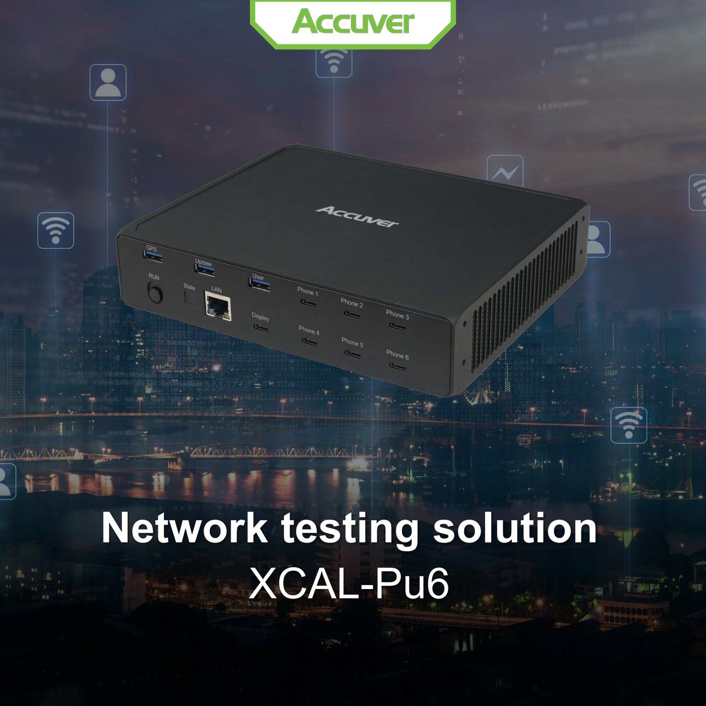 Reliable wireless quality requires scalable, uninterrupted field testing. XCAL-Pu6 enables slide 1