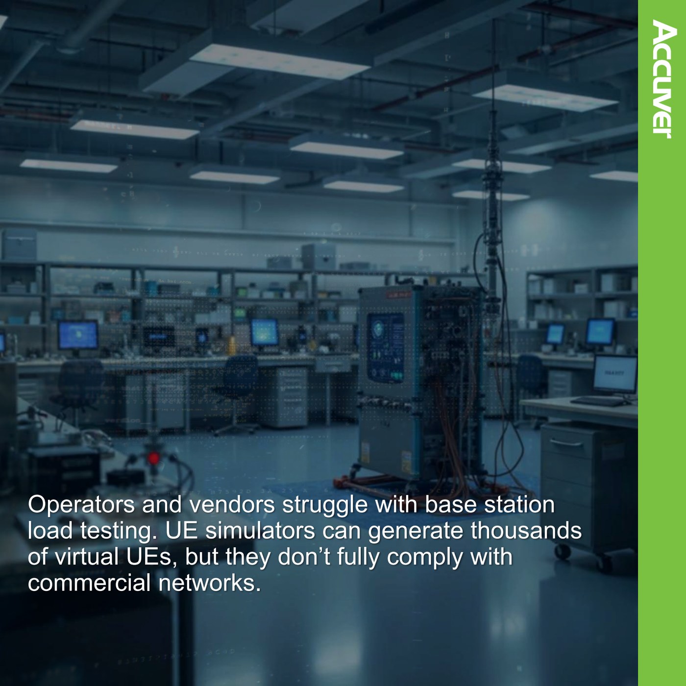 XCAL-MUbox is a scalable multi-UE traffic generator for LTE/5G base station load and stres slide 2