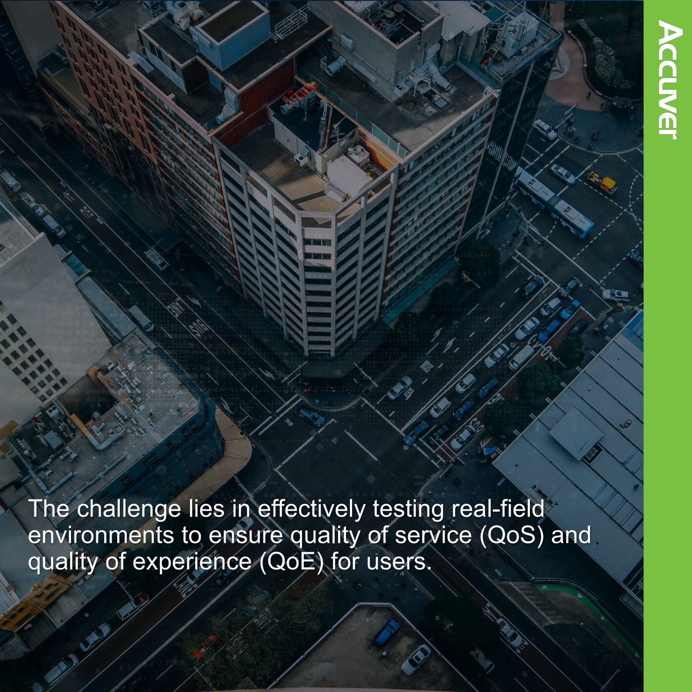 Ensuring top-tier QoS and QoE requires precise testing in real-world environments. XCAL-So slide 4