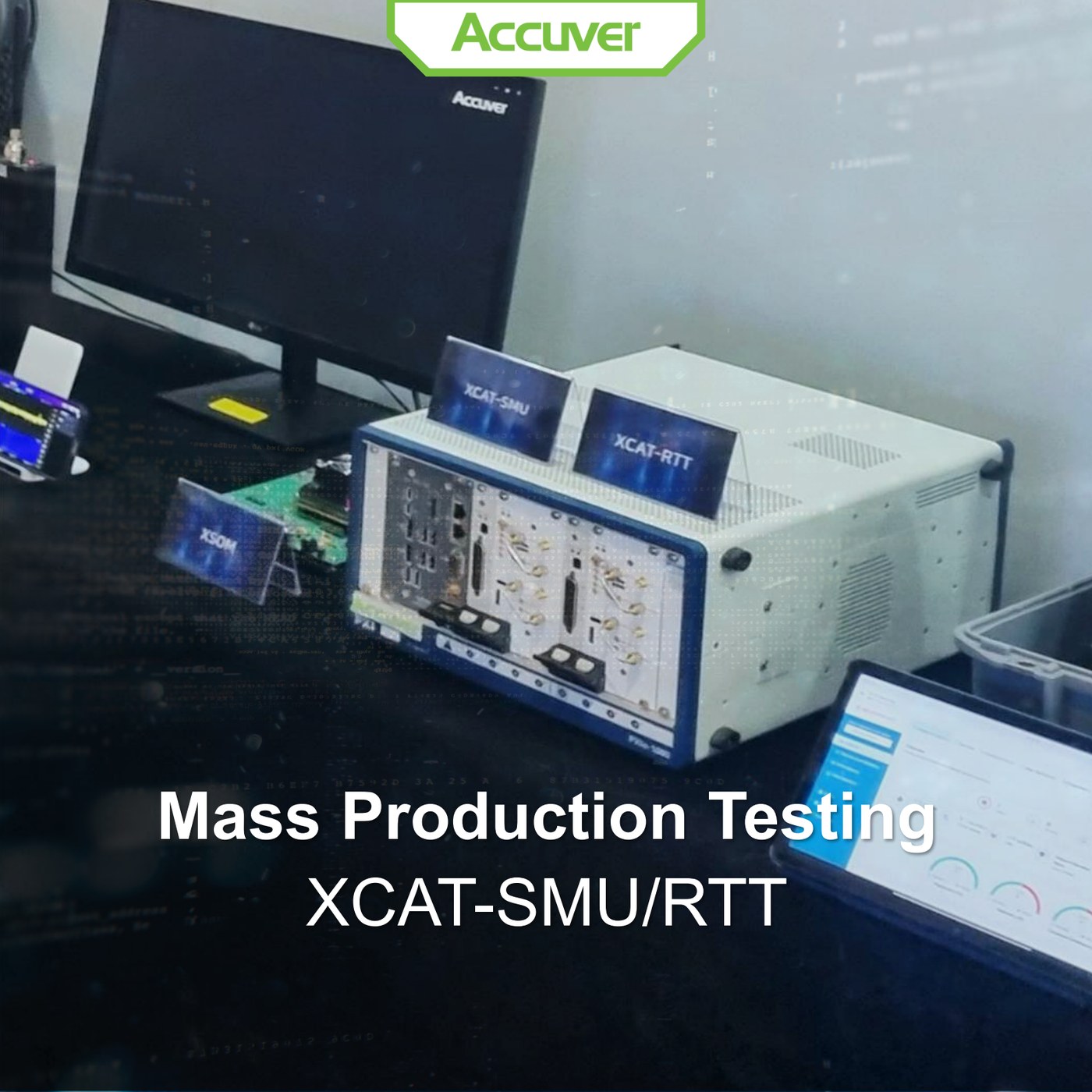 Accelerate your production efficiency with LIG Accuver’s XCAT-RTT and XCAT-SMU, a premier  slide 1