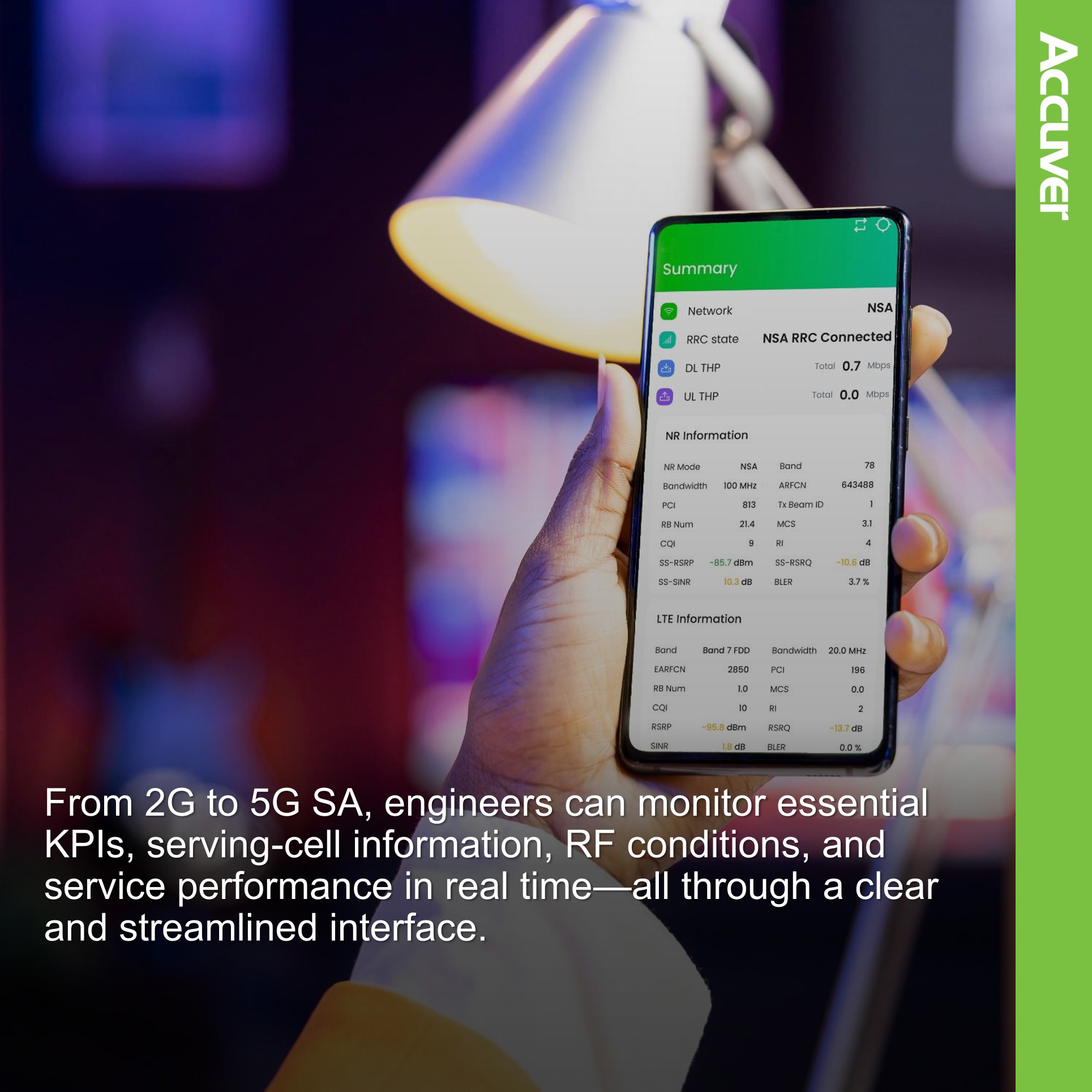 📱The New XCAL-Mobile brings network measurement, analysis, and reporting together in one intuitive mobile platform. image 4