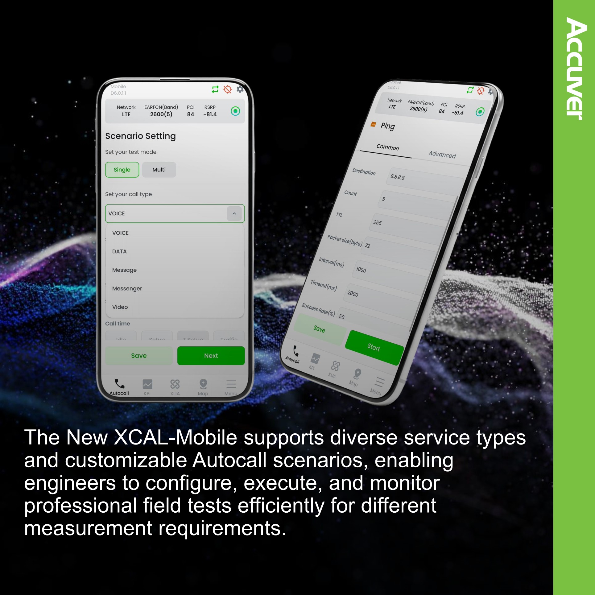 📱The New XCAL-Mobile brings network measurement, analysis, and reporting together in one intuitive mobile platform. image 5